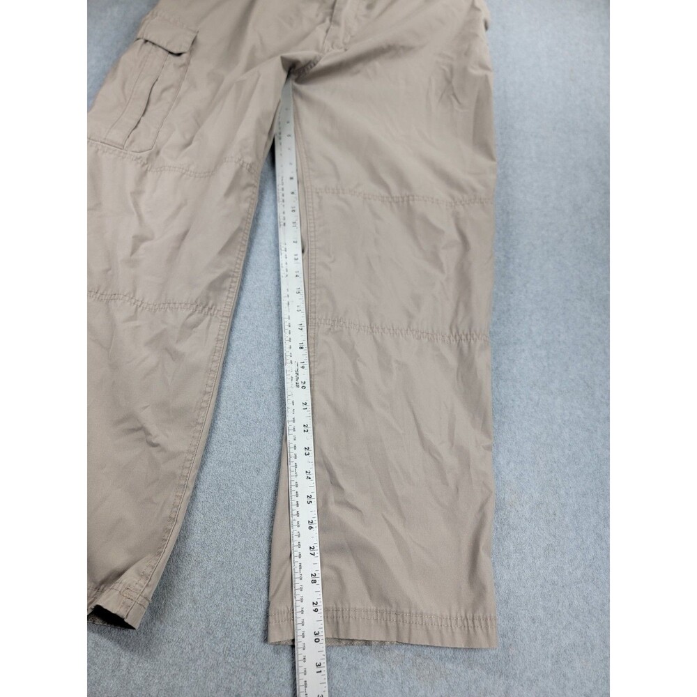 Craghoppers Cargo Pants Mens 38 36x30 Beige Baggy Khaki Mid Rise Lightweight - Picture 2 of 16
